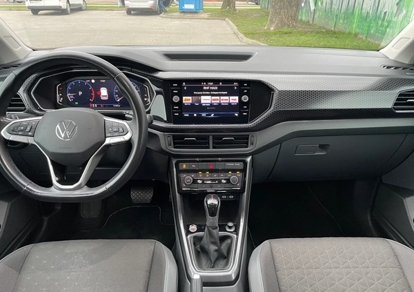 Volkswagen T-Cross cena 78900 przebieg: 127689, rok produkcji 2021 z Rypin małe 121